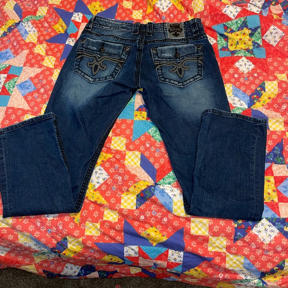 Mens Rock Revival Spencer Alt Straight Jeans